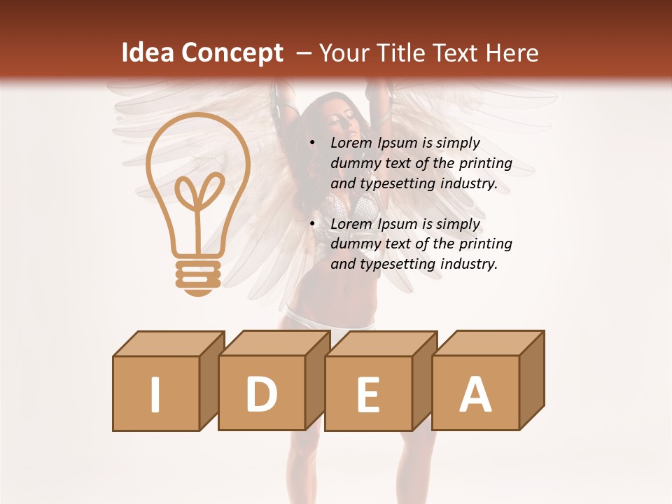 Vertical Cheerful  PowerPoint Template