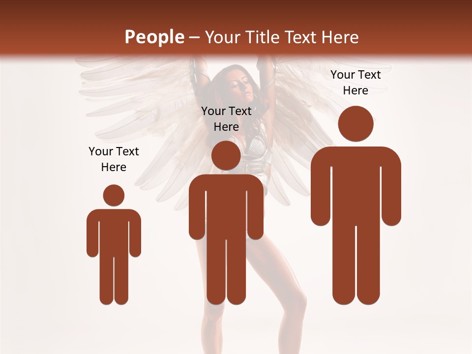 Vertical Cheerful  PowerPoint Template