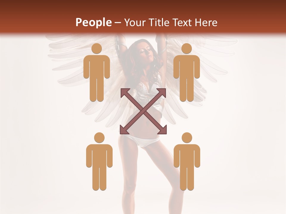 Vertical Cheerful  PowerPoint Template