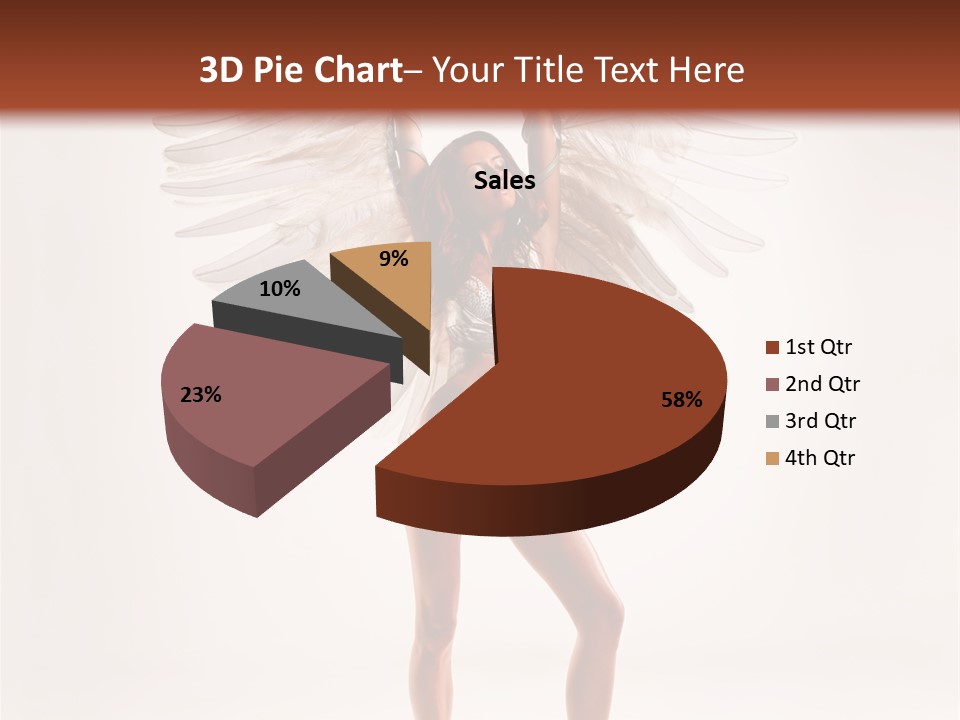 Vertical Cheerful  PowerPoint Template