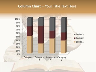 Cheerful Caucasian Smile PowerPoint Template