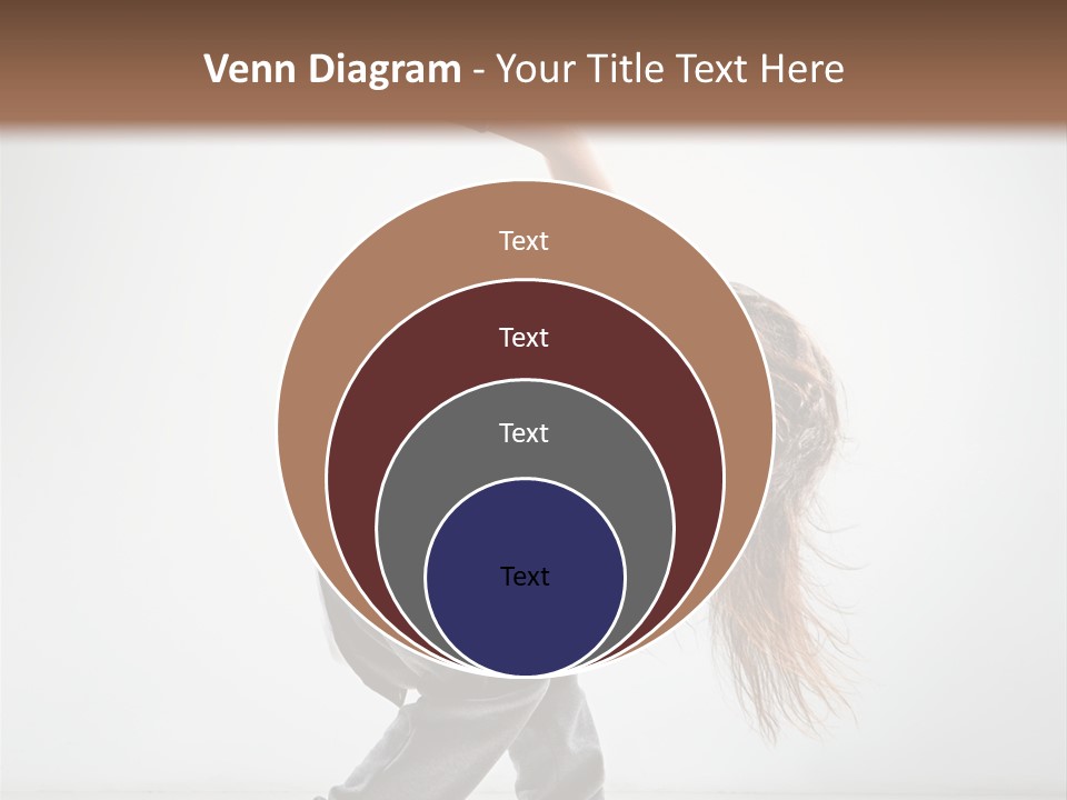 Balance Exercise Female PowerPoint Template