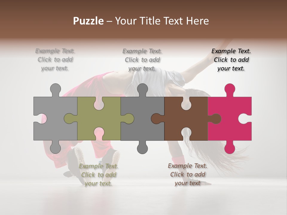 Motion Dancer Female PowerPoint Template