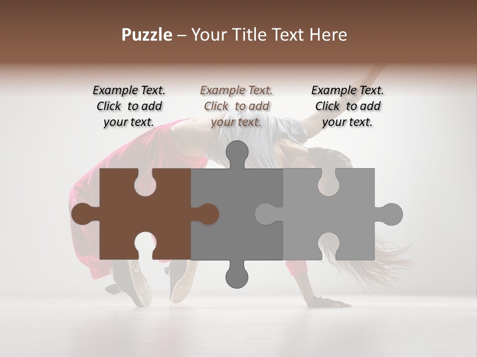 Motion Dancer Female PowerPoint Template