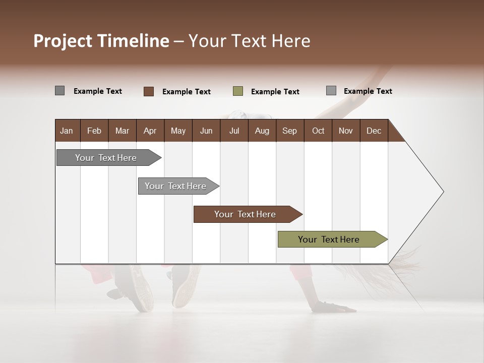 Motion Dancer Female PowerPoint Template