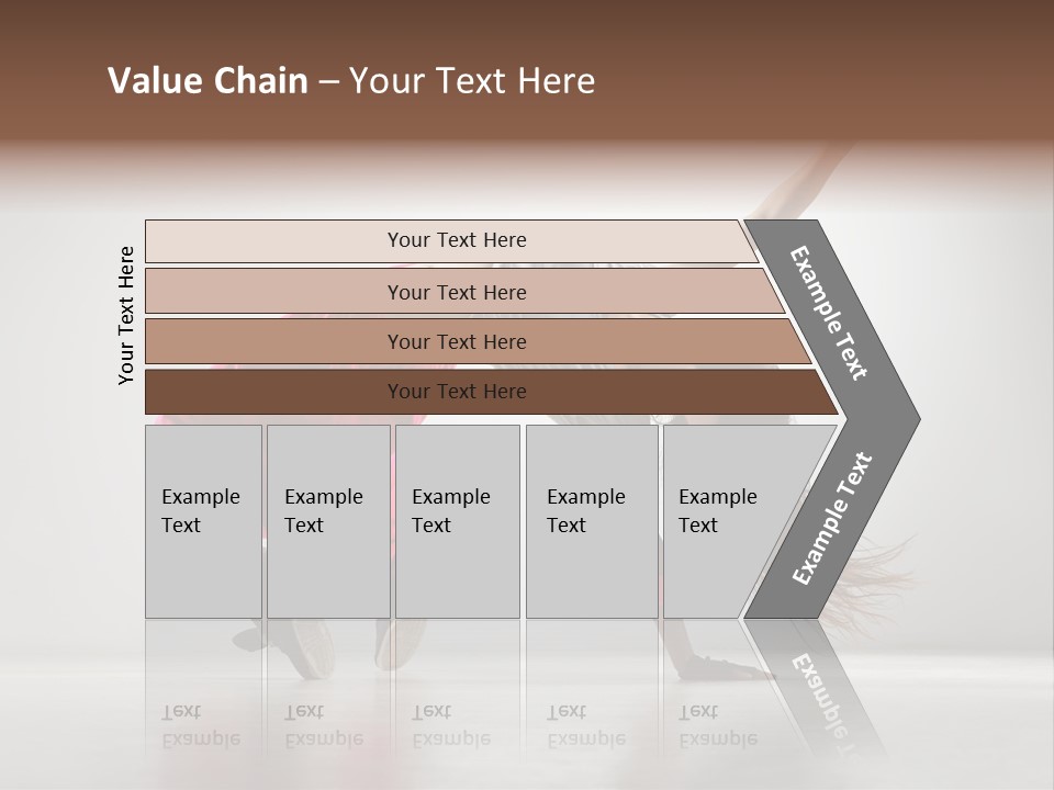 Motion Dancer Female PowerPoint Template