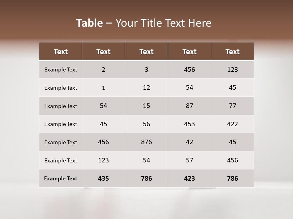 Motion Dancer Female PowerPoint Template
