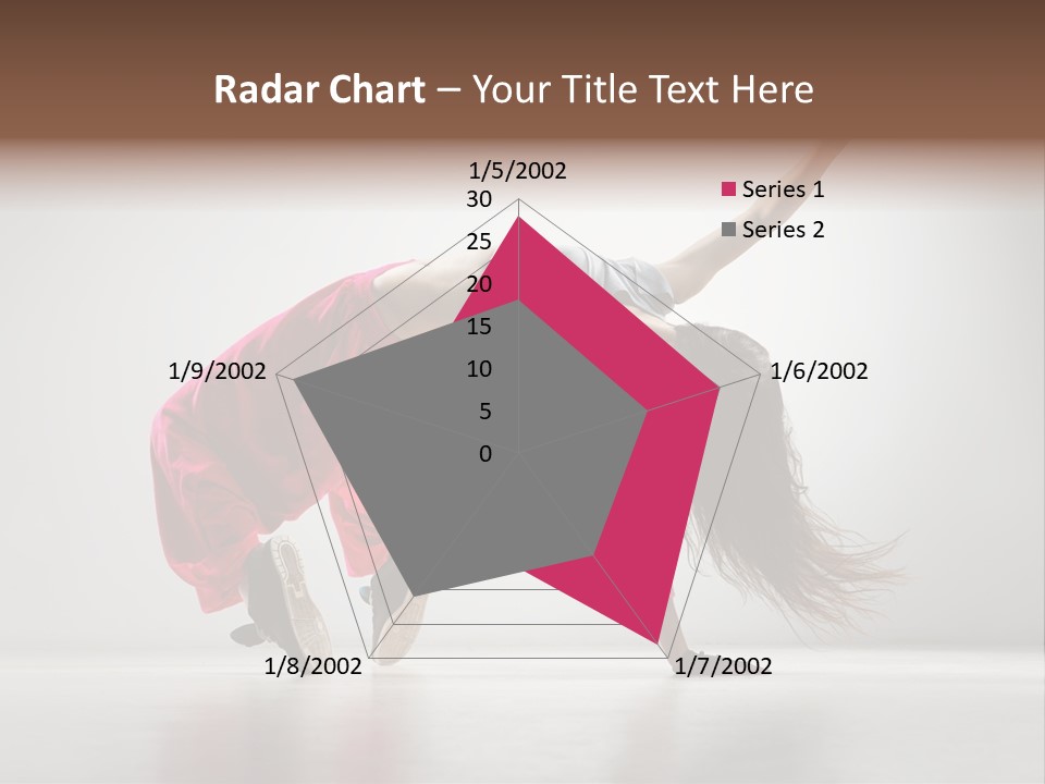 Motion Dancer Female PowerPoint Template