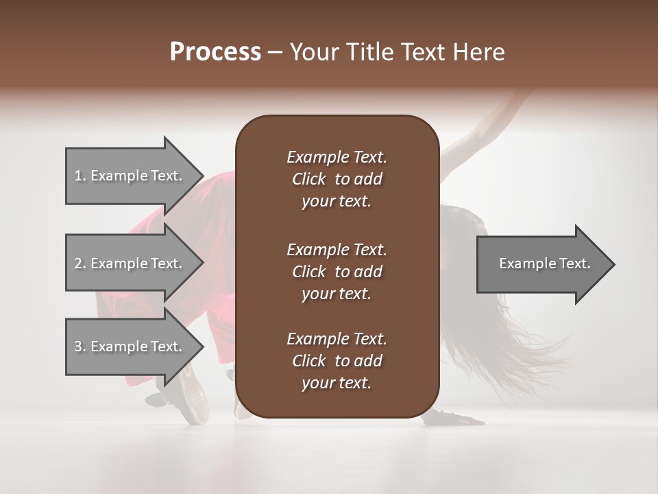 Motion Dancer Female PowerPoint Template