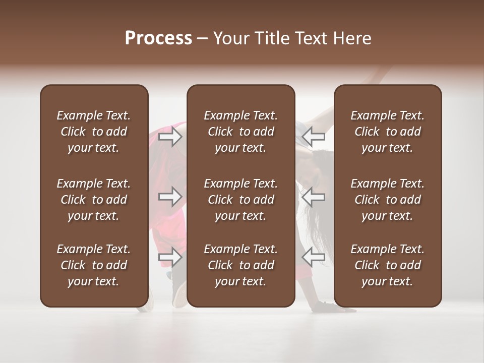 Motion Dancer Female PowerPoint Template