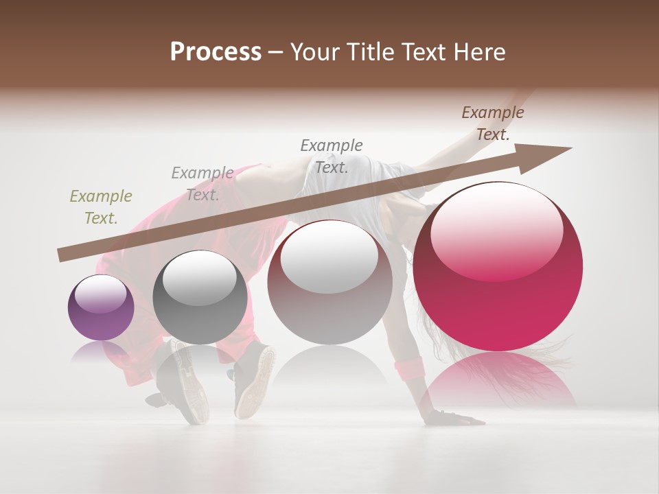 Motion Dancer Female PowerPoint Template