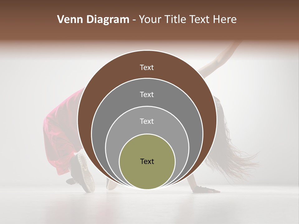 Motion Dancer Female PowerPoint Template