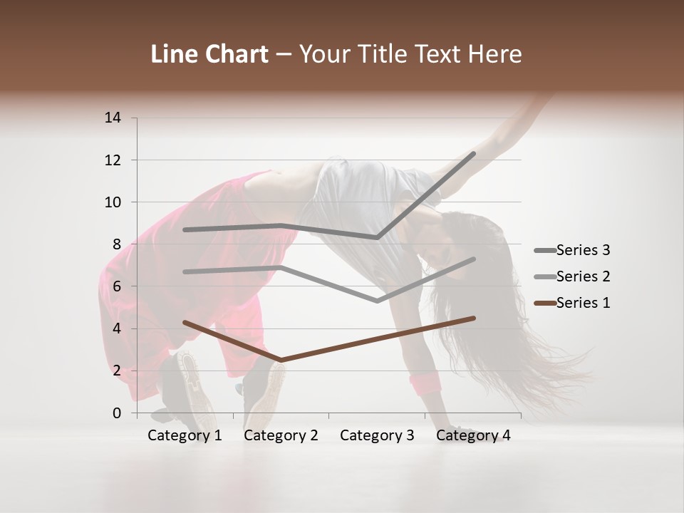 Motion Dancer Female PowerPoint Template