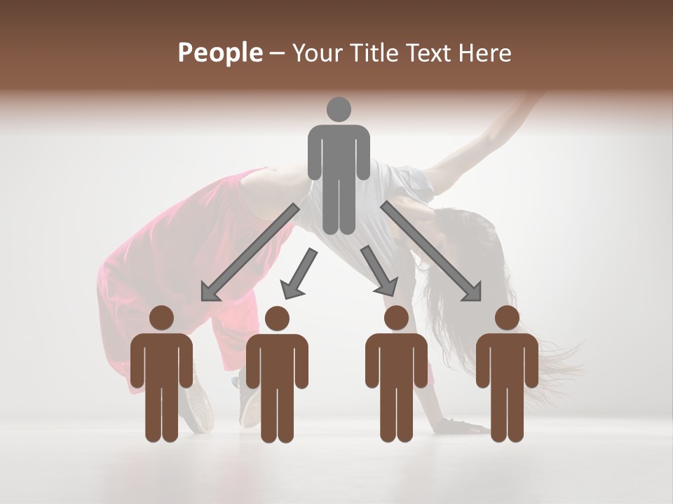 Motion Dancer Female PowerPoint Template