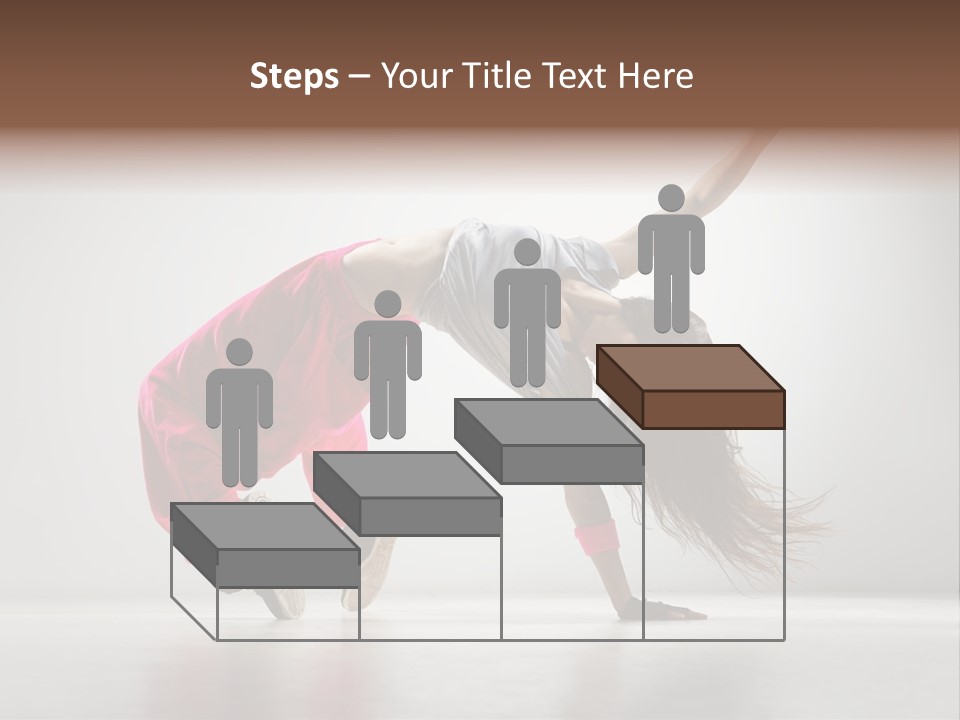 Motion Dancer Female PowerPoint Template