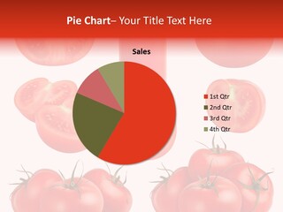 Glass Tomato Group PowerPoint Template