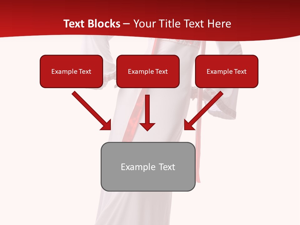 Smile Brunette Ornament PowerPoint Template