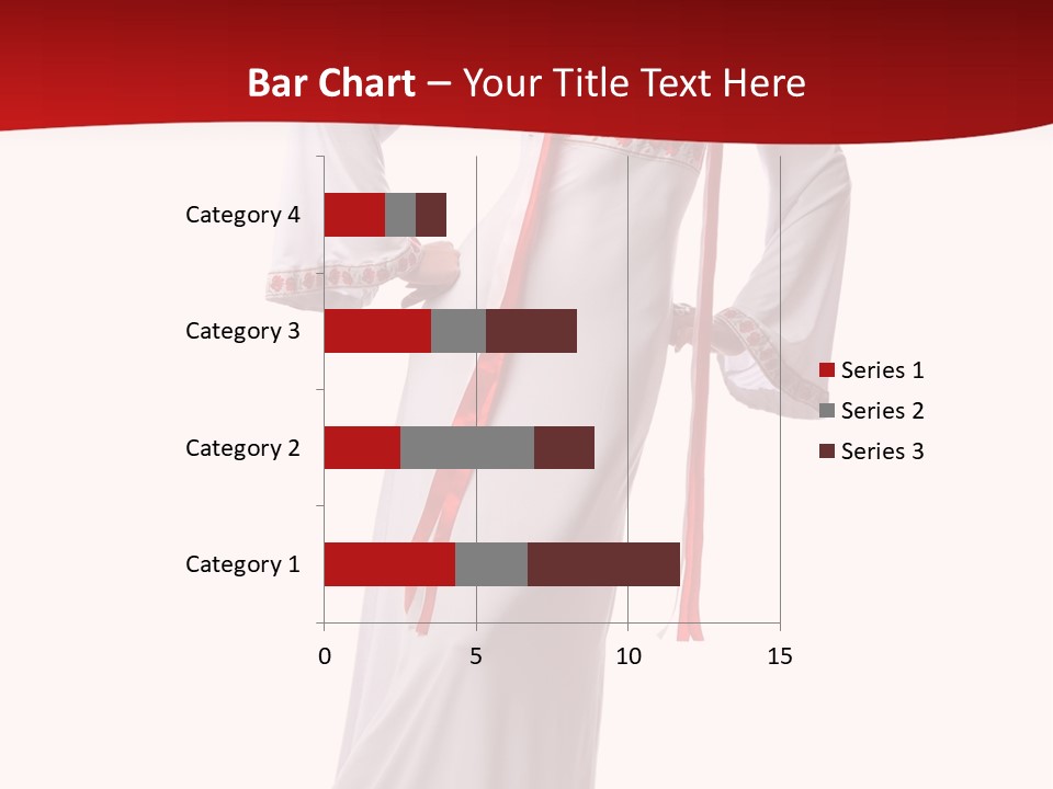 Smile Brunette Ornament PowerPoint Template