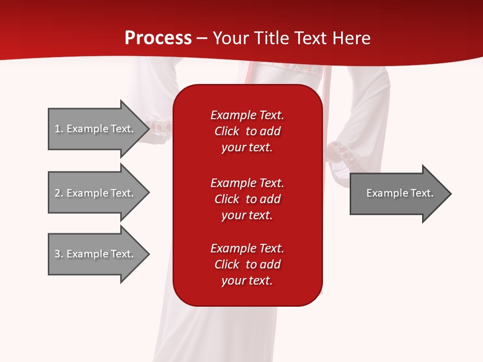 Smile Brunette Ornament PowerPoint Template