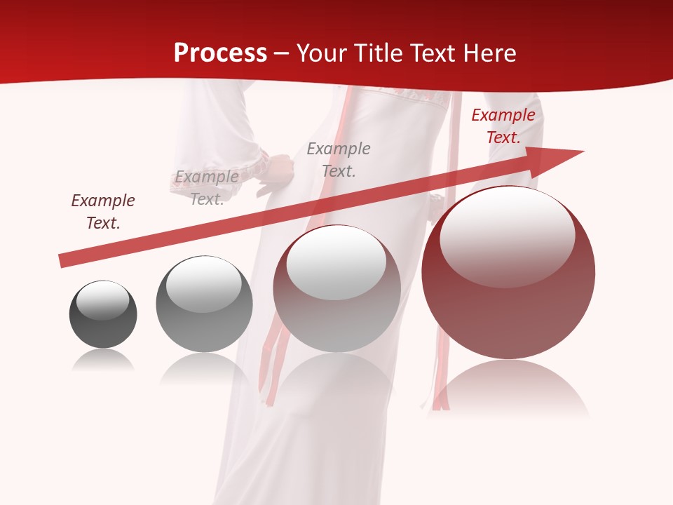 Smile Brunette Ornament PowerPoint Template