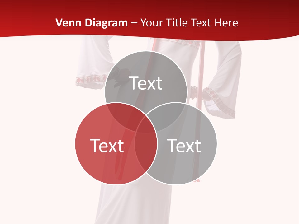 Smile Brunette Ornament PowerPoint Template