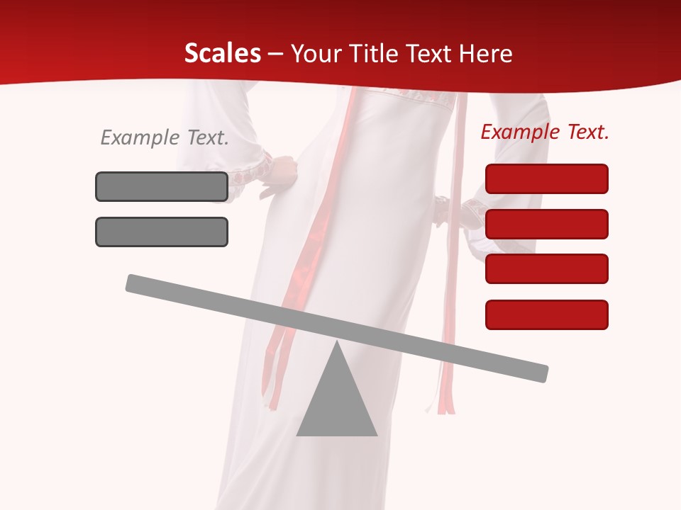 Smile Brunette Ornament PowerPoint Template