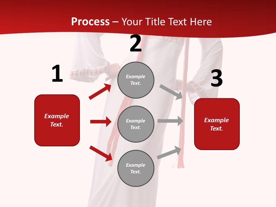 Smile Brunette Ornament PowerPoint Template