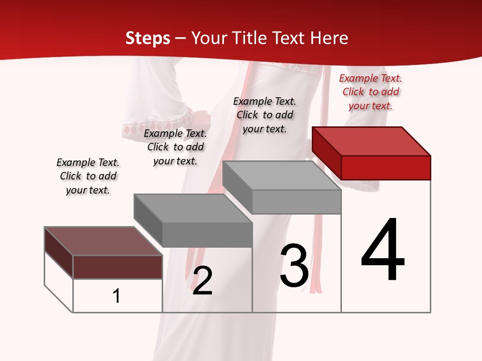 Smile Brunette Ornament PowerPoint Template