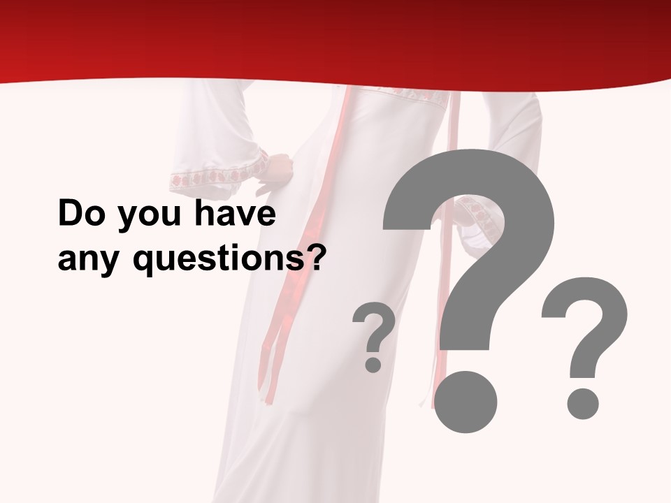 Smile Brunette Ornament PowerPoint Template