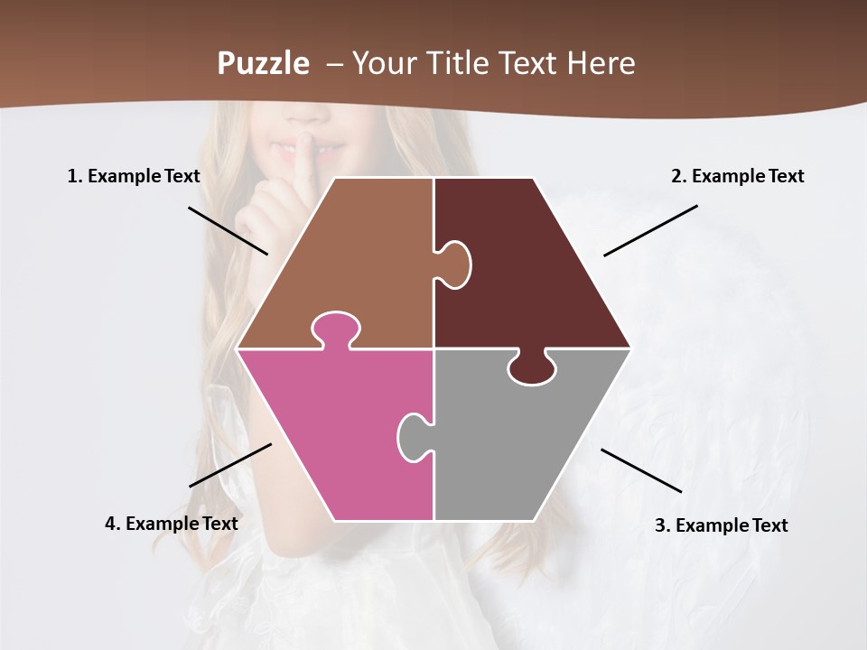 Costume White Playful PowerPoint Template