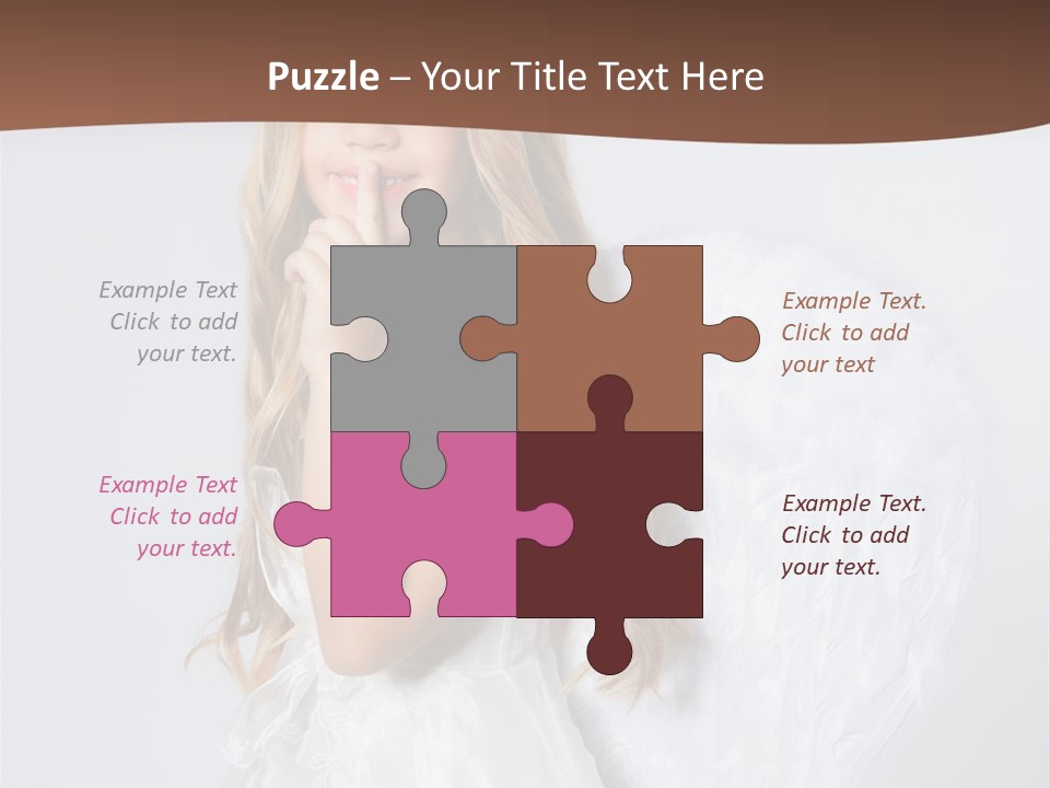 Costume White Playful PowerPoint Template