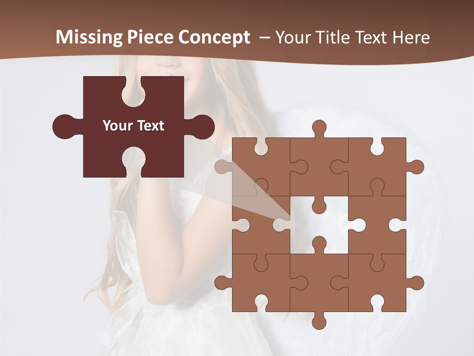 Costume White Playful PowerPoint Template