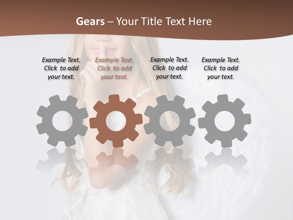 Costume White Playful PowerPoint Template