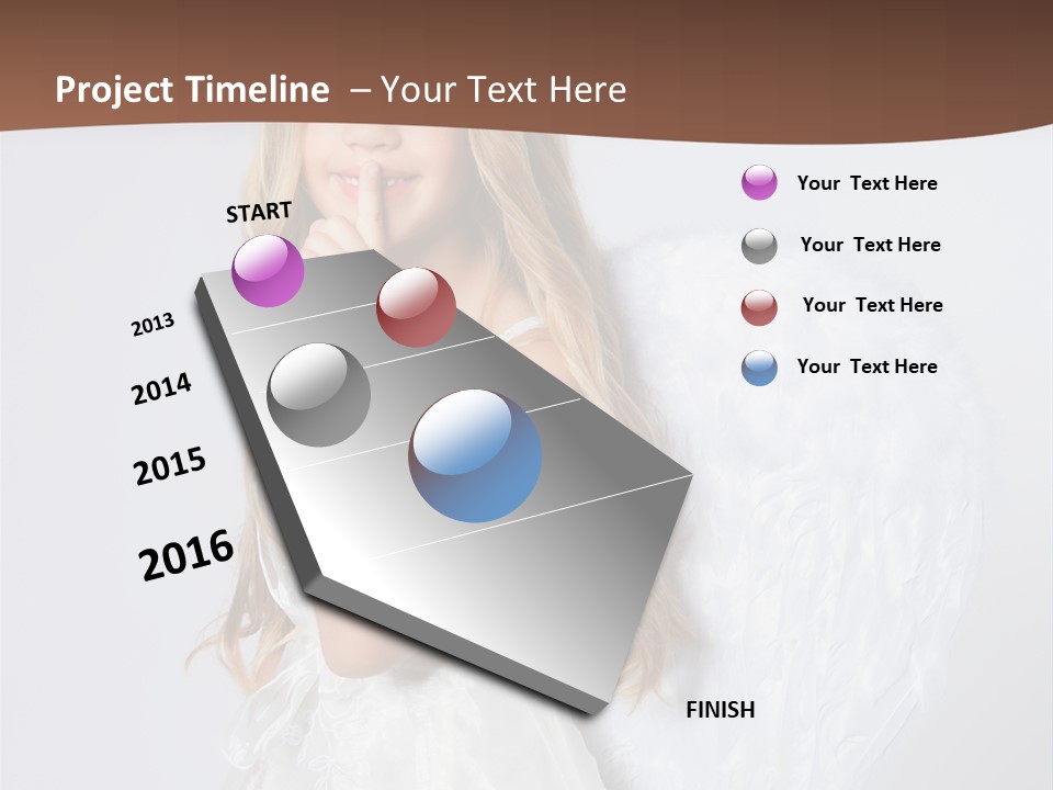Costume White Playful PowerPoint Template