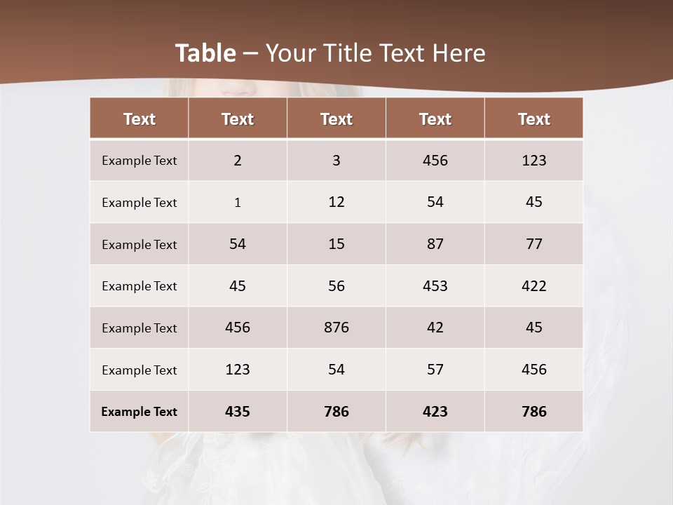 Costume White Playful PowerPoint Template