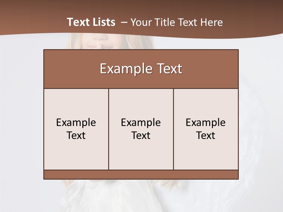 Costume White Playful PowerPoint Template