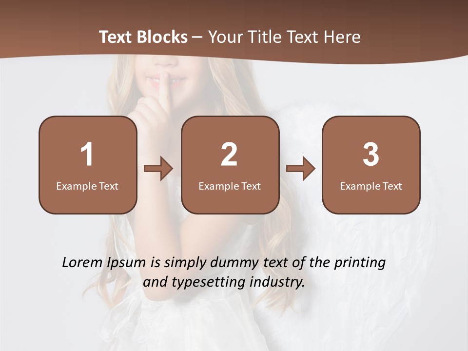 Costume White Playful PowerPoint Template