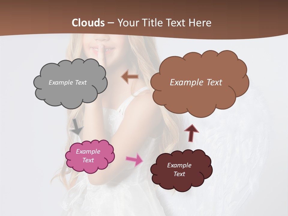 Costume White Playful PowerPoint Template