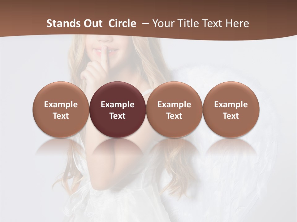 Costume White Playful PowerPoint Template