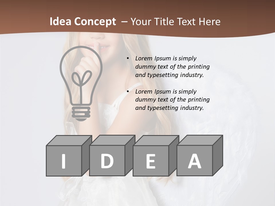 Costume White Playful PowerPoint Template