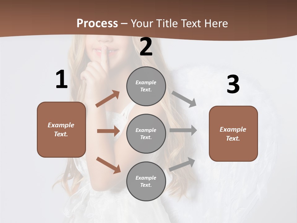 Costume White Playful PowerPoint Template