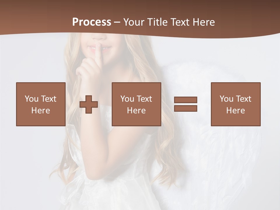 Costume White Playful PowerPoint Template