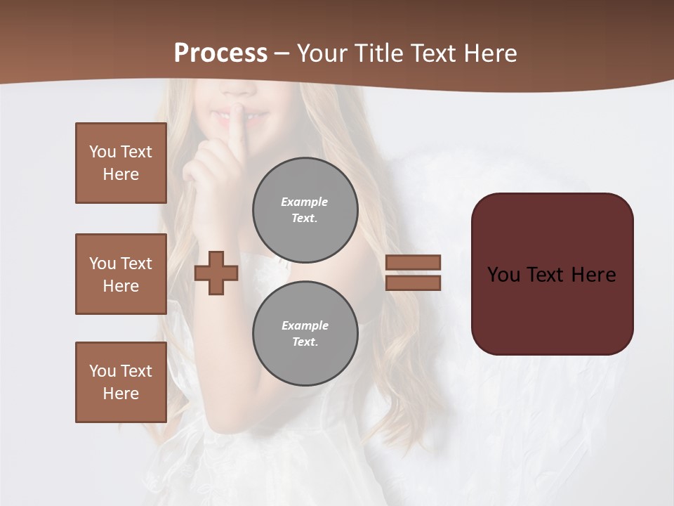 Costume White Playful PowerPoint Template