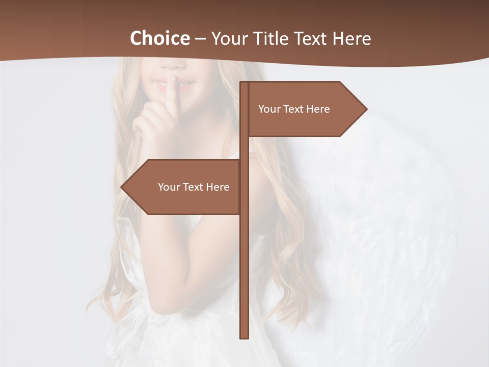 Costume White Playful PowerPoint Template