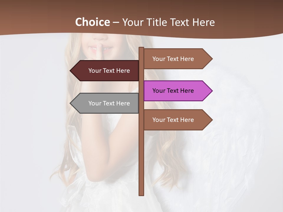 Costume White Playful PowerPoint Template