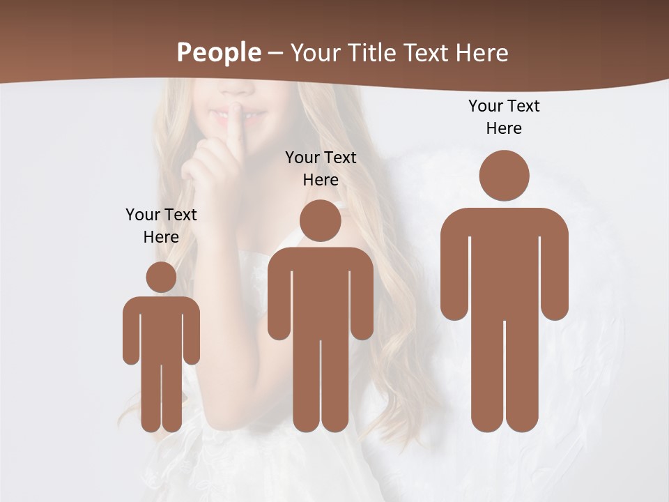 Costume White Playful PowerPoint Template