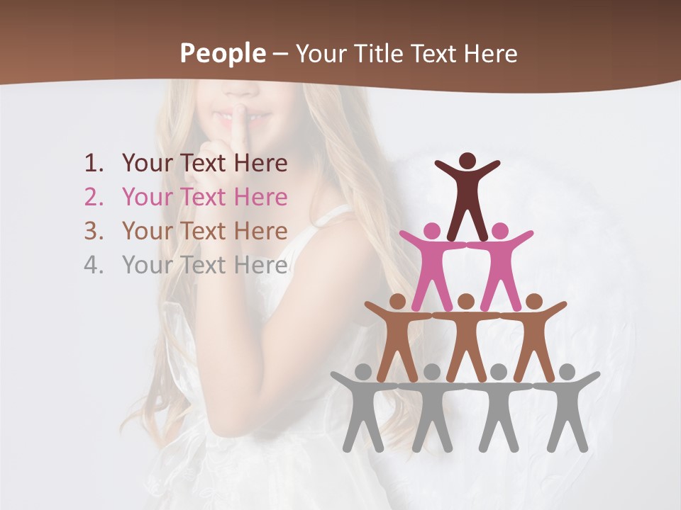 Costume White Playful PowerPoint Template