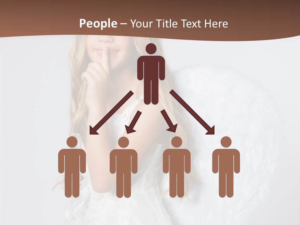 Costume White Playful PowerPoint Template