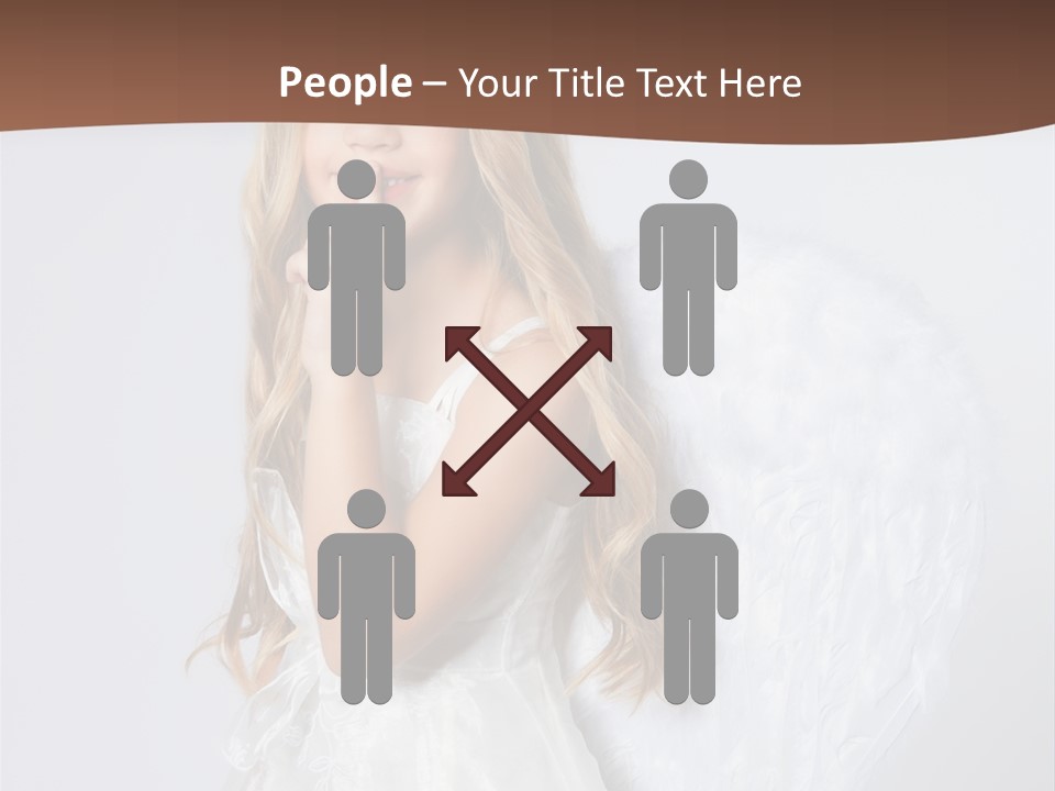 Costume White Playful PowerPoint Template