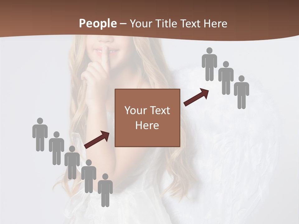 Costume White Playful PowerPoint Template